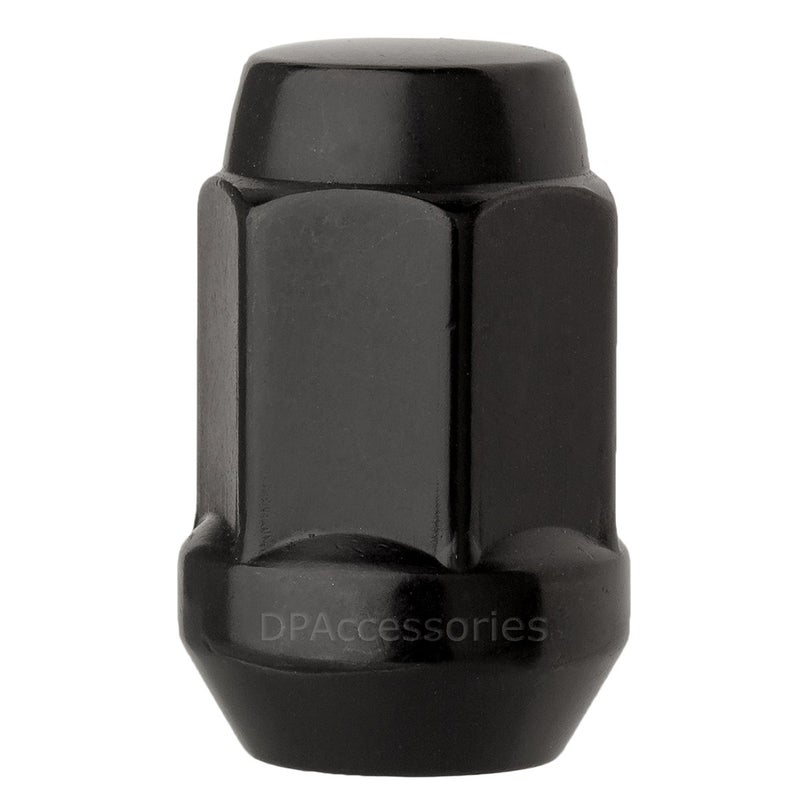 DPAccessories 20 Black 12x1.25 Closed End Bulge Acorn Lug Nuts - Cone Seat - 19mm Hex LCB3B5HE-BK04020 - Image 2